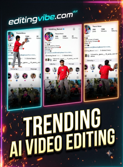 Diwali AI video editing 2026 miniature me decorating a profile with diyas and garlands